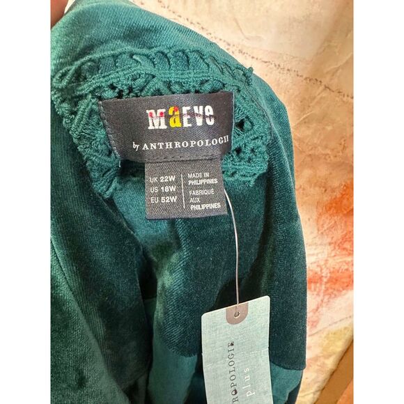 Anthropologie Maeve Velvet Blazer Dress $220 - Picture 12 of 13